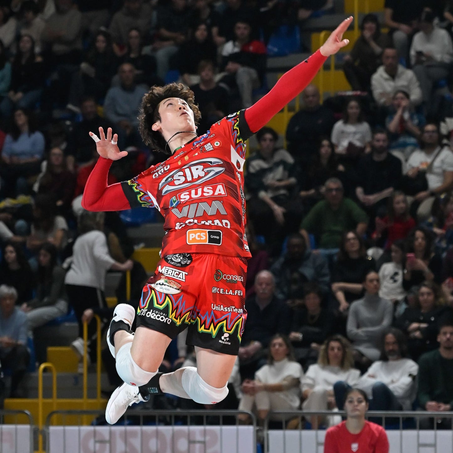 SIR SUSA VIM PERUGIA ORIGINAL SUPERLEGA AWAY 24/25 ユニフォーム〈アウェー〉【石川祐希選手 直筆サイン入り】