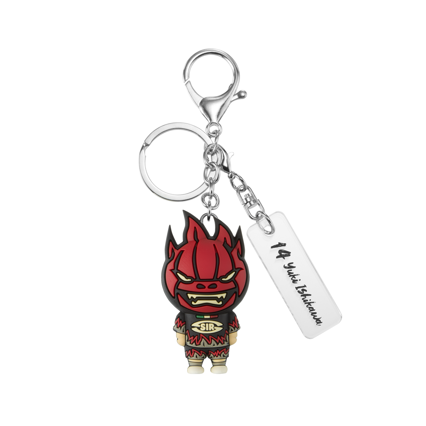 “BLOCK DEVILS”キーリング【14 Yuki Ishikawa 】限定モデル